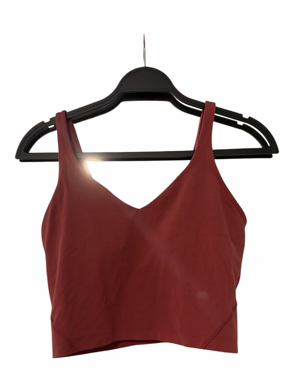 lululemon athletica Rust Red Tank Top